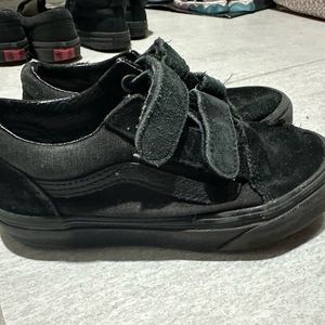Black boys size 13 vans